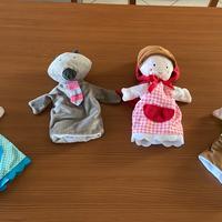 Set marionette Cappuccetto Rosso