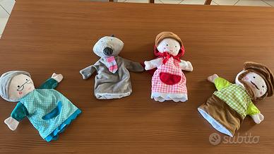 Set marionette Cappuccetto Rosso