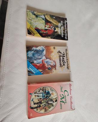Lotto 3 libri romanzi Vintage Barbara Cartland