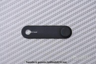Fascette in gomma riutilizzabili 55 mm