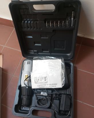 trapano a batteria completo di tutto 