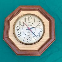 OROLOGIO DA MURO PER INTERNO LEGNO SCURO