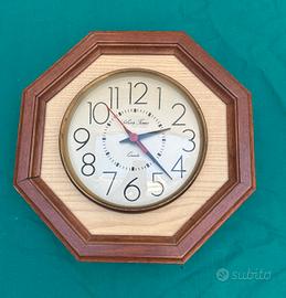 OROLOGIO DA MURO PER INTERNO LEGNO SCURO