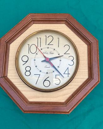 OROLOGIO DA MURO PER INTERNO LEGNO SCURO