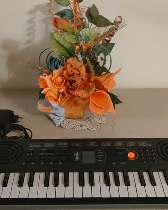 pianola Casio SA-77 con alimentatore e custodia 