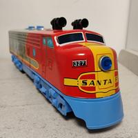 modellino Santa Fé locomotive diesel