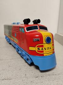 modellino Santa Fé locomotive diesel