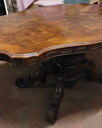 50 EURO!!! Tavolo in legno e radica 