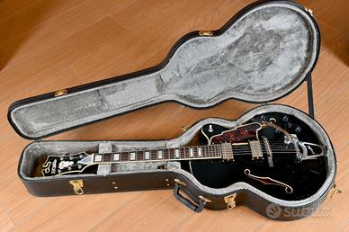 D'Angelico Premier DC Black Flake  con Bigsby