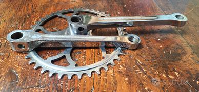 Guarnitura bicicletta Bianchi 42 denti d'epoca