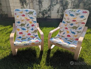 2 sdraiette bimbi IKEA