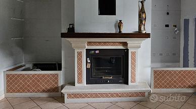 Termocamino+rivestimento