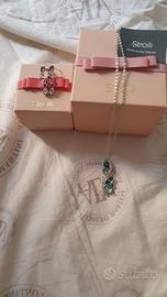 PARURE COLLANA E ORECCHINI STROILI ORIGINALI 