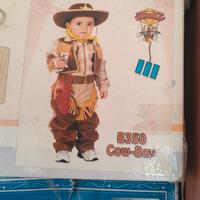 vestito carnevale cowboy completo 