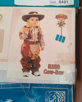 vestito carnevale cowboy completo 