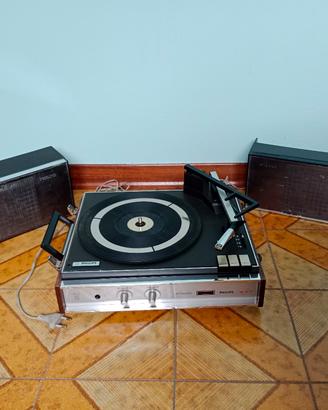 Giradischi a Valigetta Philips 447 Vintage