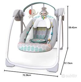 dondolo per bambini 0-9 mesi