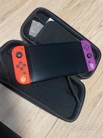 Nintendo switch oled pokèmon scarlatto/violetto