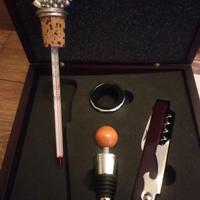 Set vino 4 pezzi "(In)Estasy (confezione in legno)