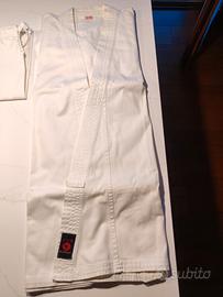 kimono karate comprese 4 cinture originali hu