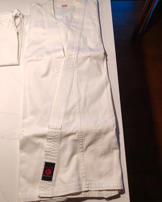 kimono karate comprese 4 cinture originali hu