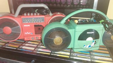 radio cassette  philips roller 