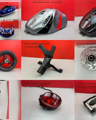 RICAMBI CARENE SUZUKI GSXR 600 1996 2000