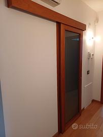 porte scorrevoli in ciliegio