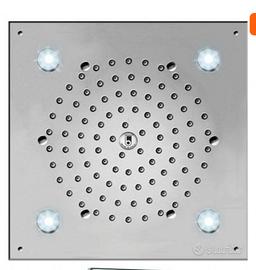 Soffione doccia da incasso LED Bossini Cube Oki