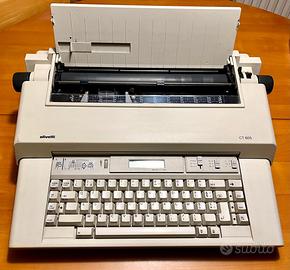 Macchina da scrivere Olivetti CT605