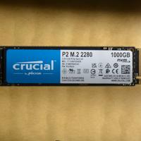 SSD Crucial P2 1 TB 2280 pcie nvme