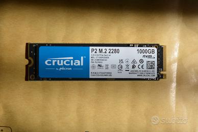 SSD Crucial P2 1 TB 2280 pcie nvme