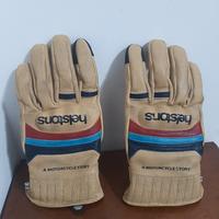 Guanti moto helstons pelle new cafe racer custom 