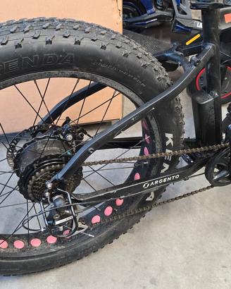 bici argento 26  