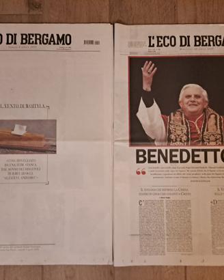 Funerali Giovanni Paolo II Elezione Bendetto XVI