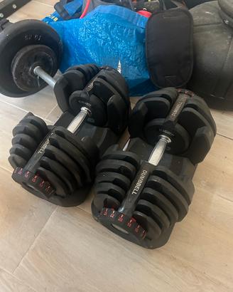 🏋️ HOME GYM COMPLETA: MANUBRI 40KG, RACK, DISCHI
