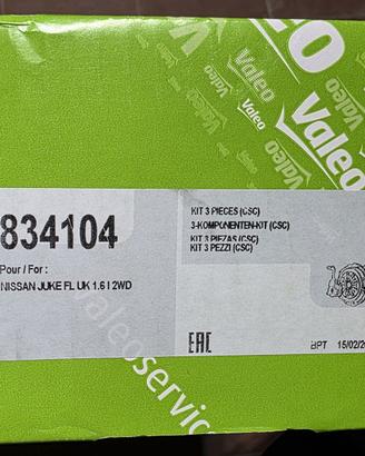 Valeo kit frizione per Nissan HR16DE nuova