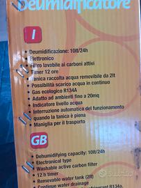 deumidificatore 