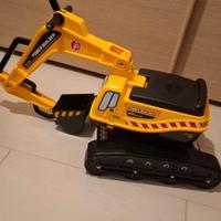 Gioco escavatore cavalcabile