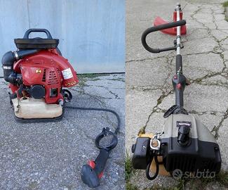 Soffiatore Professionale + Decespugliatore