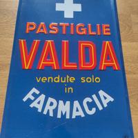 Targa Pubblicitaria Valda