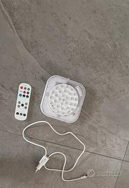 Luci colorate  subacquee per piscina