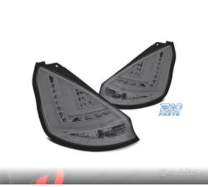 FANALI FORD FIESTA MK7 12-17 LIGHT BAR FONDO CROMA