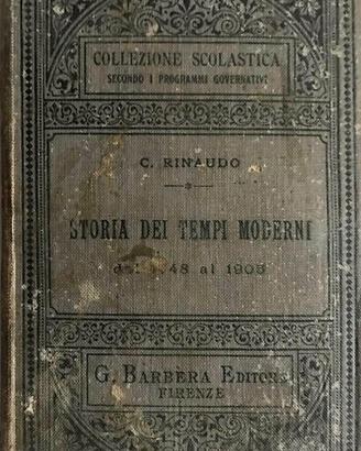 STORIA DEI TEMPI MODERNI – Barbera 1917