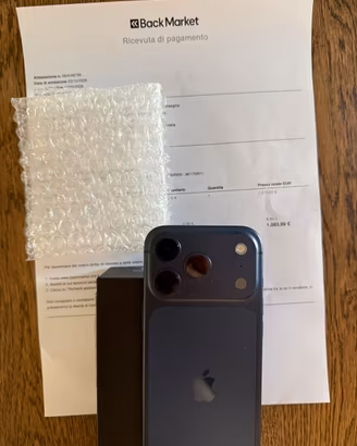 Iphone 17 pro 256 gb batteria 99% garanzia 12 mesi
