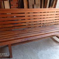 Panchina legno di rovere