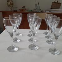 bicchieri  in cristallo 