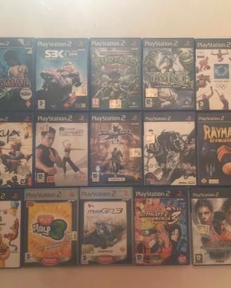 Lotto 20 Videogiochi Sony Playstation 2 ps2