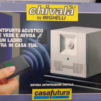 BEGHELLI CHIVALà ANTIFURTO ALLARME CENTRALE RADIO