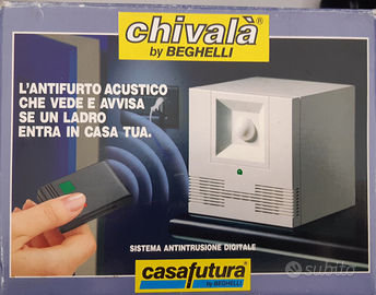 BEGHELLI CHIVALà ANTIFURTO ALLARME CENTRALE RADIO